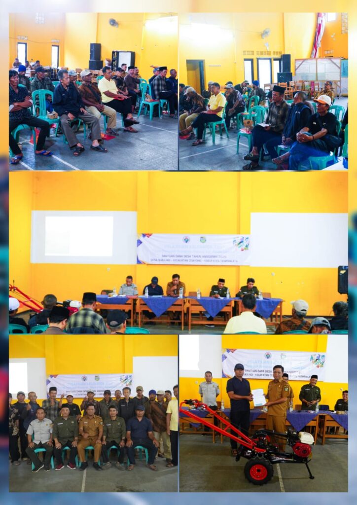 Selasa, 25 Mei 2025, Pelatihan Kelompok Tani Dan Serah Terima Mesin Traktor